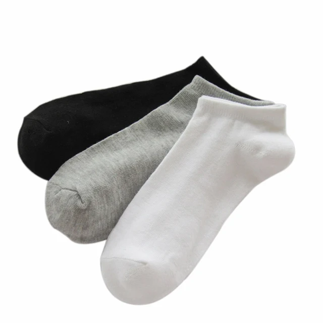 10pcs=5pair Womens Short Boat Socks Summer High Quality Polyester Breathable Casual 3 Pure Color Ankle Socks for Womens Socks