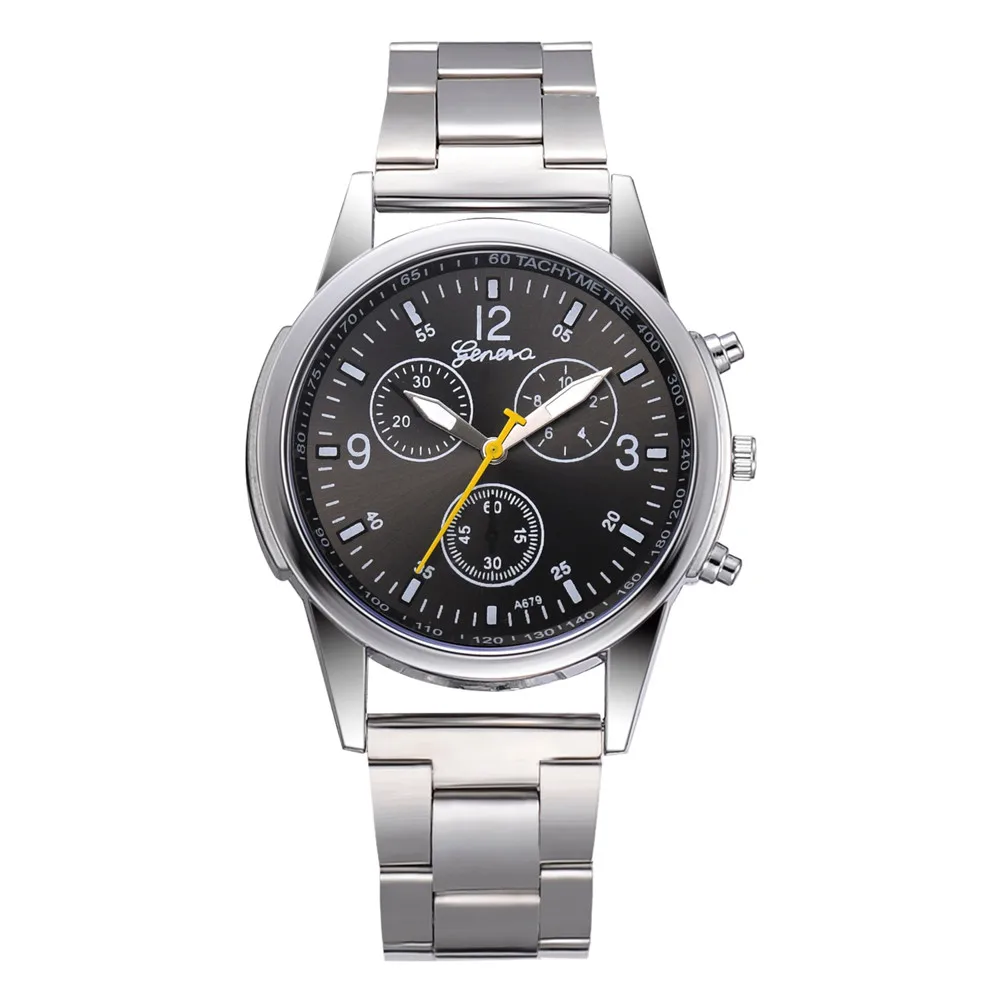 

Minimalist Stainless Steel Men Watch Fashion Analog Quartz Wrist Watches Large Dial Round Male's Clock relogio masculino reloj