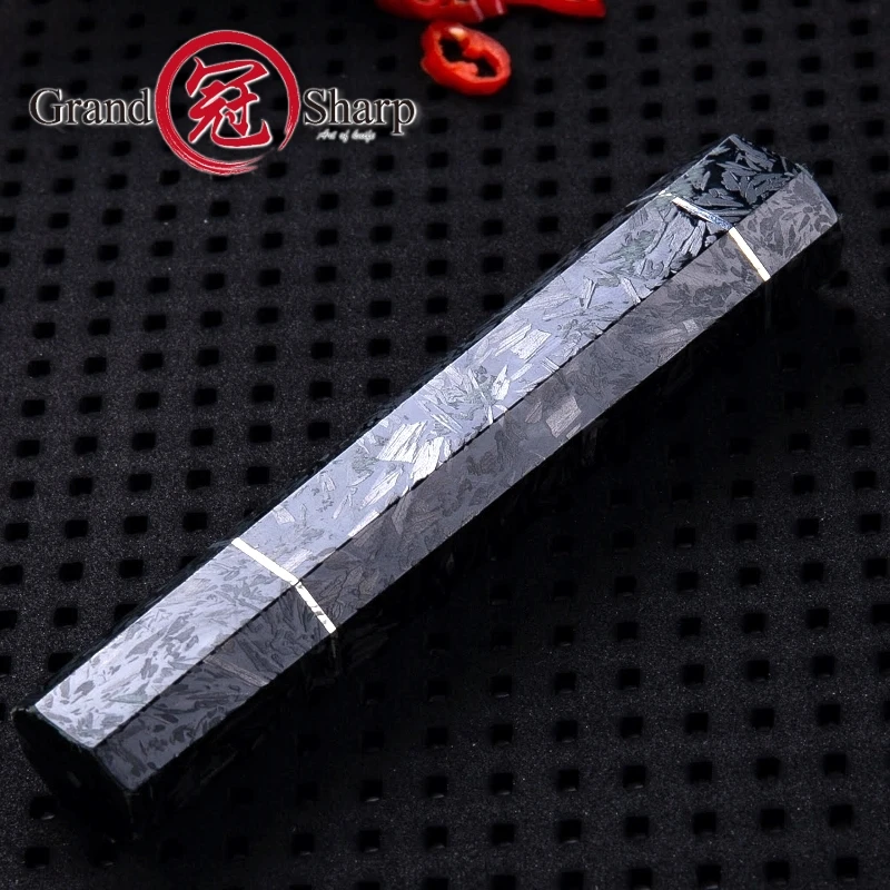 NEW-Design-DIY-Knife-handle-Kitchen-knife-Parts-Carbon-Fiber-Fluorescence-Material-Octagonal-Shape-Handle-Chef