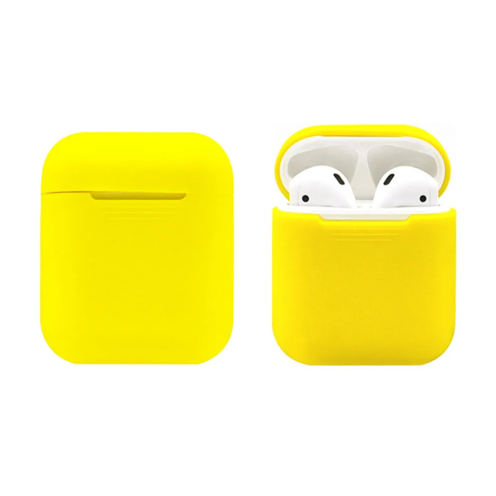 Earphone Case For AirPods Protect Box For Apple EarPods Silicone Cases Cover Protective Skin for Apple Airpod Charging Case#L25