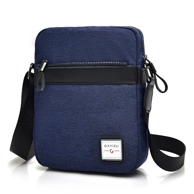 New Summer Polyester Men Bags Hot Small Messenger Bag Man Fashion Crossbody Shoulder S Travel Flap 17x7x22 Cm In From