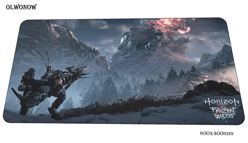 Horizon zero dawn геймерский коврик для мыши High-end 800x400x3 мм игровой коврик для мыши милые аксессуары для ноутбуков ноутбук padmouse эргономичный коврик