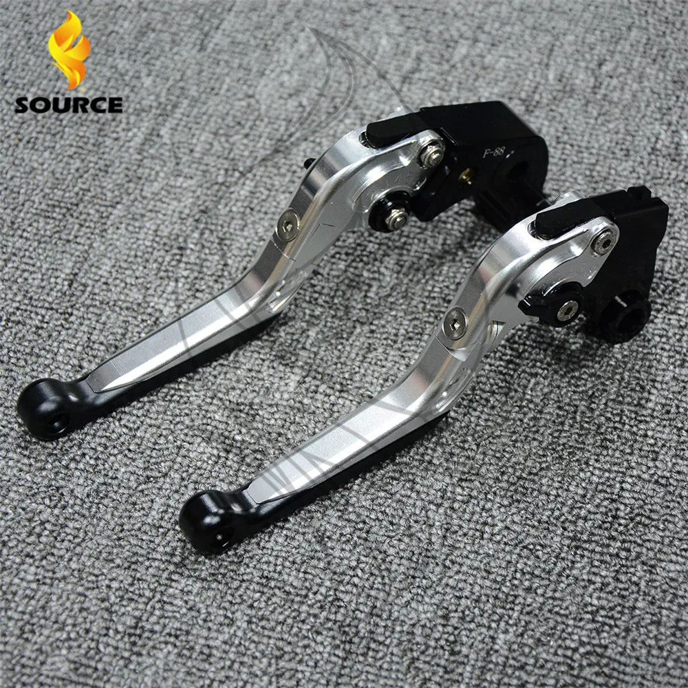 ФОТО hot sale motorcycle accessories CNC racing brake clutch lever  silver color For YAMAHA YZF R6 2005-2016