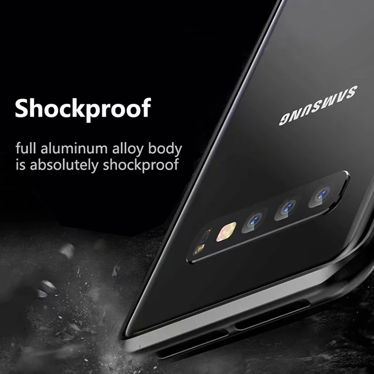 Чехол-бампер для samsung S10, Роскошный Жесткий металлический алюминиевый сплав, рамка, защитный бампер, чехол для телефона S10 Plus, чехол