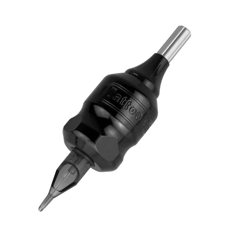Один 32 мм Регулируемый Картридж Татуировка игла ручка трубка поставка-черный TCG04-BK