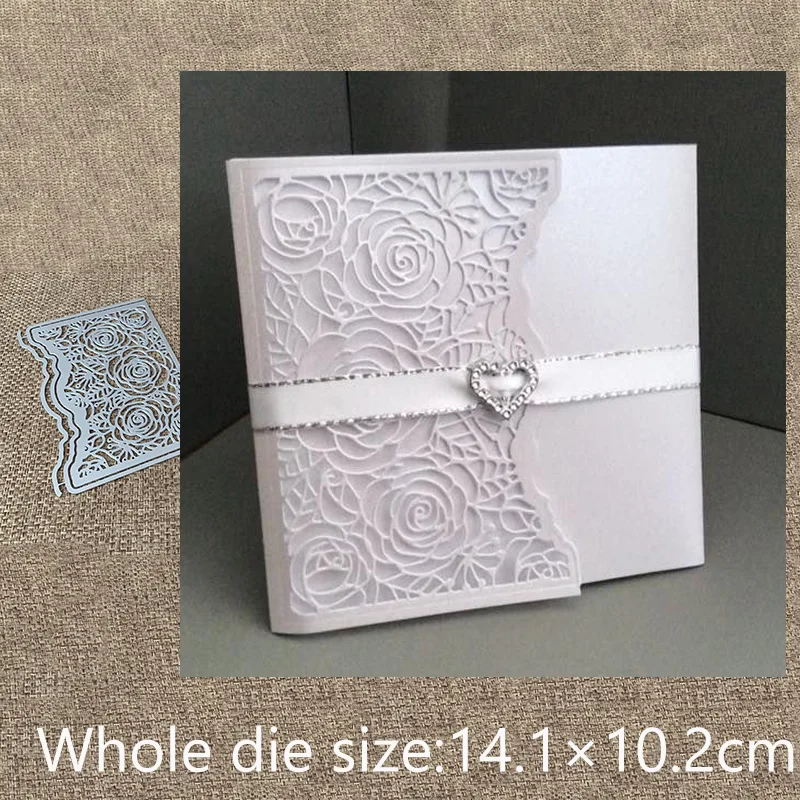 

New Design Craft Metal Cutting Die die cuts Rose card decoration scrapbook Album Paper Card Craft Embossing die cuts