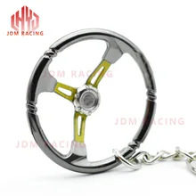 Популярный автомобильный брелок, мини-модель рулевого колеса, стильный брелок на руль, автомобильный брелок, брелок, подарки, модный брелок