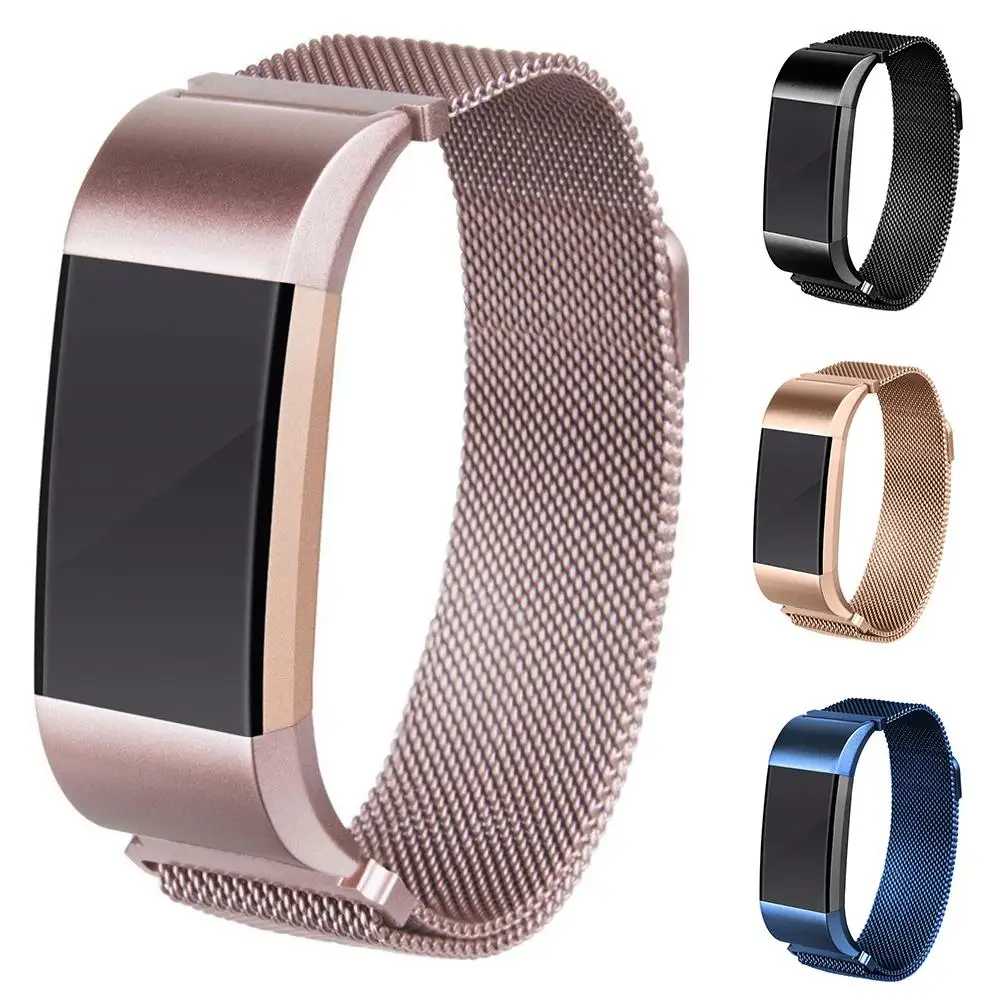 

Stainless Steel Buckle Adjustable Watch Strap Band for Fitbit Change2