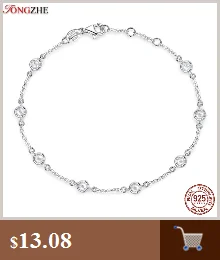 TONGZHE/женские браслеты ручной работы в форме U, стерлингового серебра 925 пробы, мужские бусины-подковы, браслет с шариками, свадебные украшения, подарки