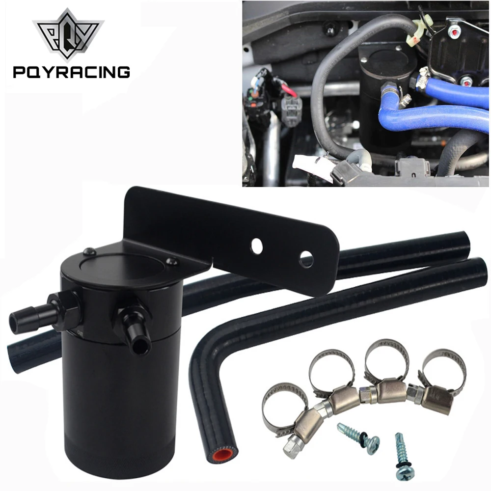 PQY OIL CATCH CAN TANK / AIR OIL SEPARATOR KIT FOR HONDA CIVIC 16 17