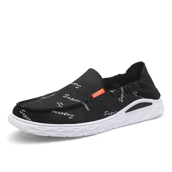 

Fires 2019 Fashion Summer Men Canvas Shoes Breathable Casual Shoes Men Shoes Loafers Comfortable Ultralight Lazy Shoes Flats
