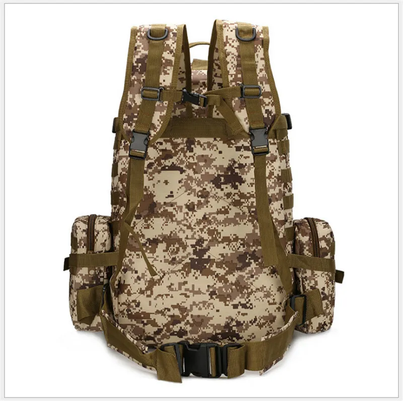 Мужская Дорожная сумка из ткани Оксфорд износостойкий рюкзак, армейская камуфляжная Сумка багажная сумка в стиле B