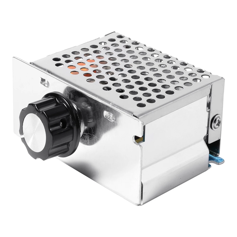 

Allsome 4000W 220V AC SCR Voltage Regulator Dimmer Electric Motor Speed Controller HT119