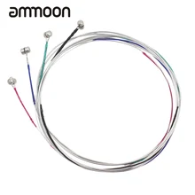 4 шт. набор скрипки строки E-A-D-G сталь Core Никель Серебро, на рану изысканный струнный музыкальный инструмент запчасти интимные аксессуары