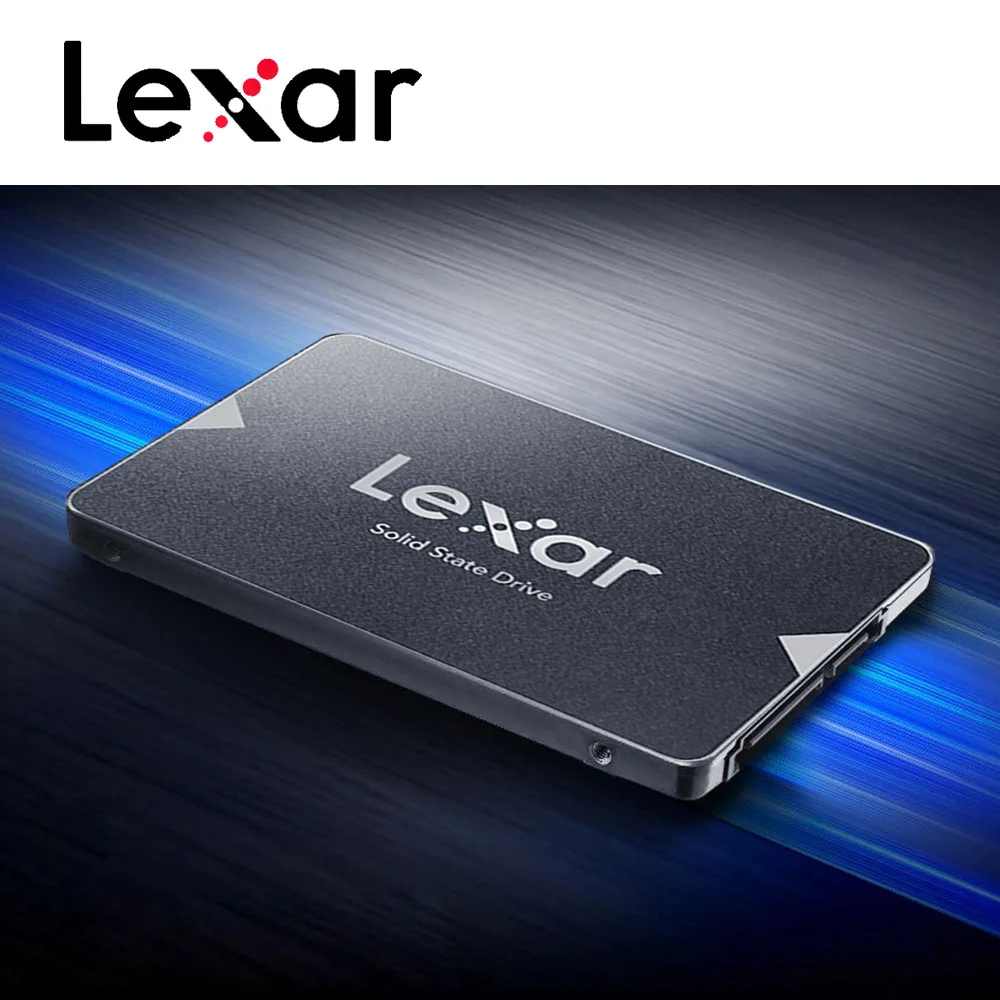 Lexar SSD скорость чтения Max 550 МБ/с. жесткий диск 128G 256G 512G SATA3.0 2," Внутренний твердотельный накопитель Жесткий диск для ноутбука LNS100