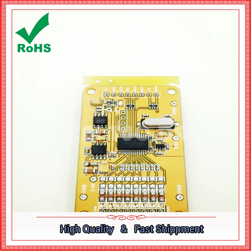 ADS1256 24 битный ADC8 AD Модуль Высокоточный ADC плата сбора данных|board module|board boarddc dc |