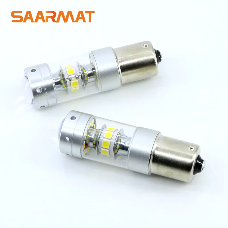 

2x Error Free Super Bright 6000K White LED Bulbs For Backup Reverse Light 1156 For Volvo xc90 xc60 v70 s80 s40 v60 c30 v50