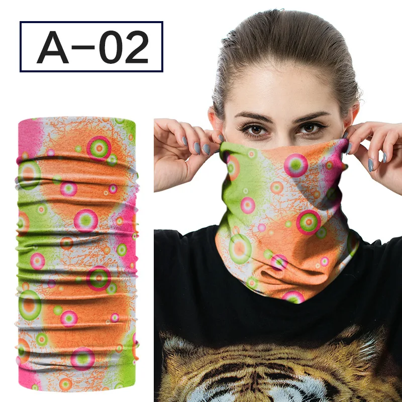 2018 outdoor multi-function riding movement scarf seamless process headband sun-proof magic turban 20colours available 1pcs