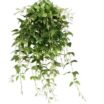 

INDIGO - 10pcs/Package Wall Hanging Green Clematis Leaves Flower Arrangement Accessories Wedding Party Decoration Free Shipping