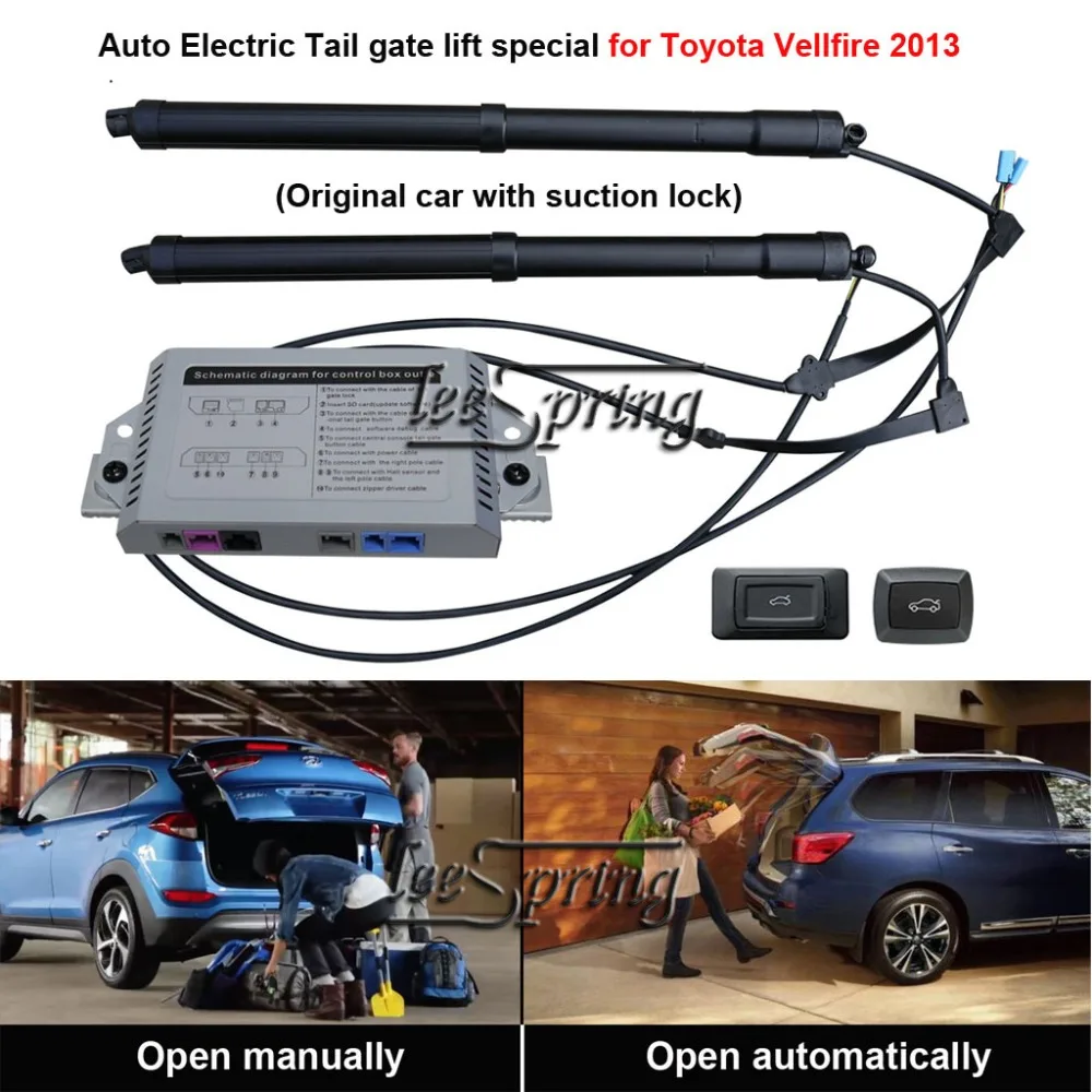 

Smart Auto Electric Tail Gate Lift Special for Toyota Vellfire 2013 Original car with suction lock