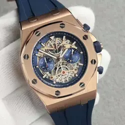 Элитный бренд Новый кварцевый хронограф для мужчин часы секундомер Леброн Джеймс сапфир часы розовое золото синий черный световой кожа AAA +