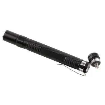 

Mini Telescopic Dimmer LED Flashlight Powerful Mini Led Torch Waterproof Design Pen Hanging With Metal Clip For Camping