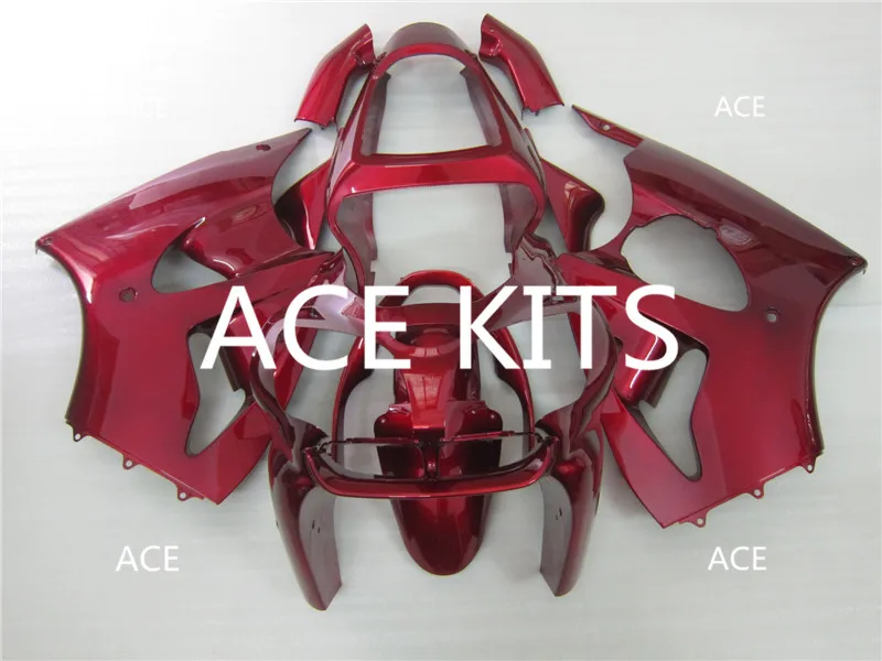 

New ABS Motorcycle Fairings Kit Fit For Kawasaki ZX6R ZX-6R 00 01 02 Ninja 636 2000 -2001- 2002 Injection Mold Red G1