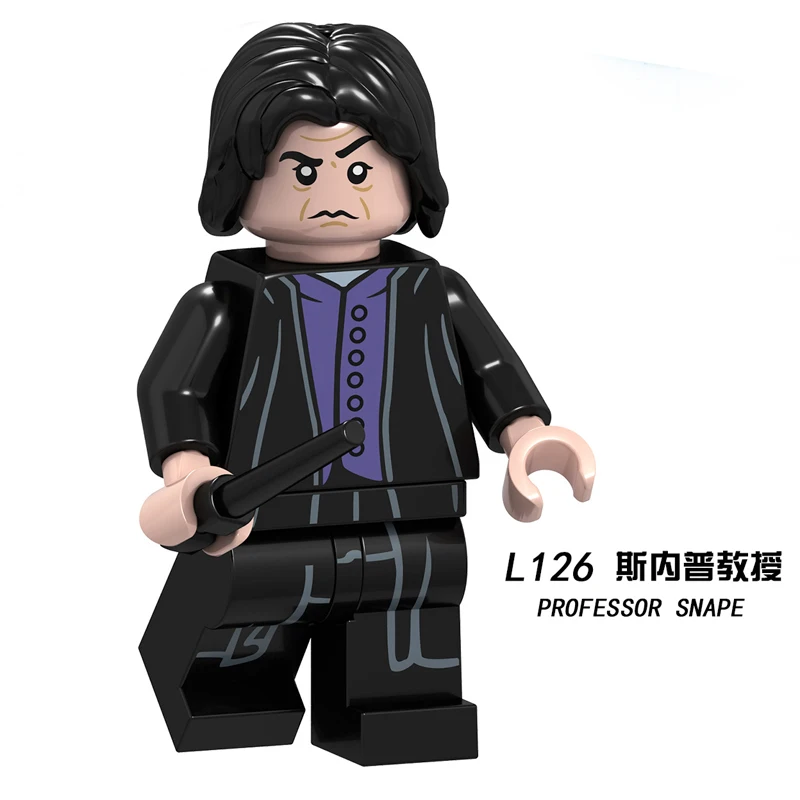 L126 Серия Harry Potters Flitwick Дамблдор Longbottom Luna Diggory строительные блоки игрушки для детей WM6041 - Цвет: L126