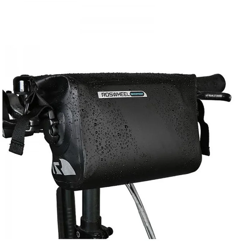 Flash Deal ROSWHEEL DRY 3L Cycling Bike Bicycle Handlebar Front Basket PVC Full Waterproof Bags Bike Accessories Cycle Pannier Pouch 1 Flash Deal ROSWHEEL DRY 3L Cycling Bike Bicycle Handlebar Front Basket PVC Full Waterproof Bags Bike Accessories Cycle Pannier Pouch 1