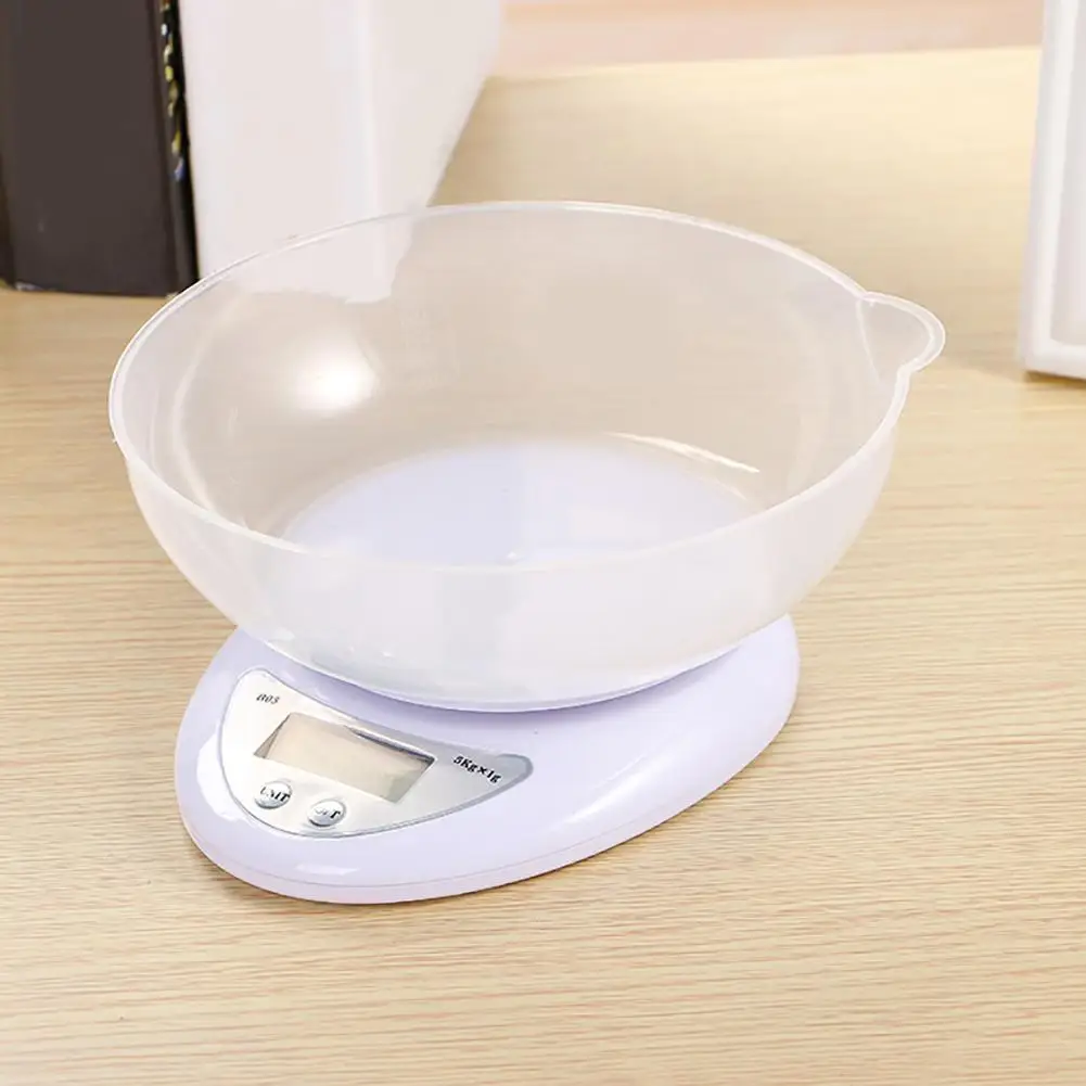 

New 0.1g-5000g High Precision Electronic Kitchen Scales Digital Food Scale Stainless Steel Weight Scale Measuring Tools