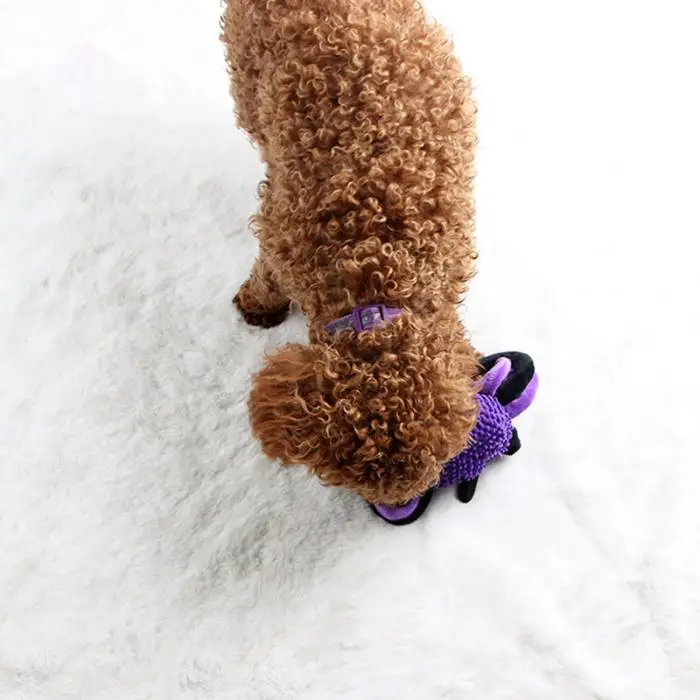 Pet Spider Shaped вокальный плюшевый тренировочный писк игрушка для собаки молярное Зубное Очищение DC120
