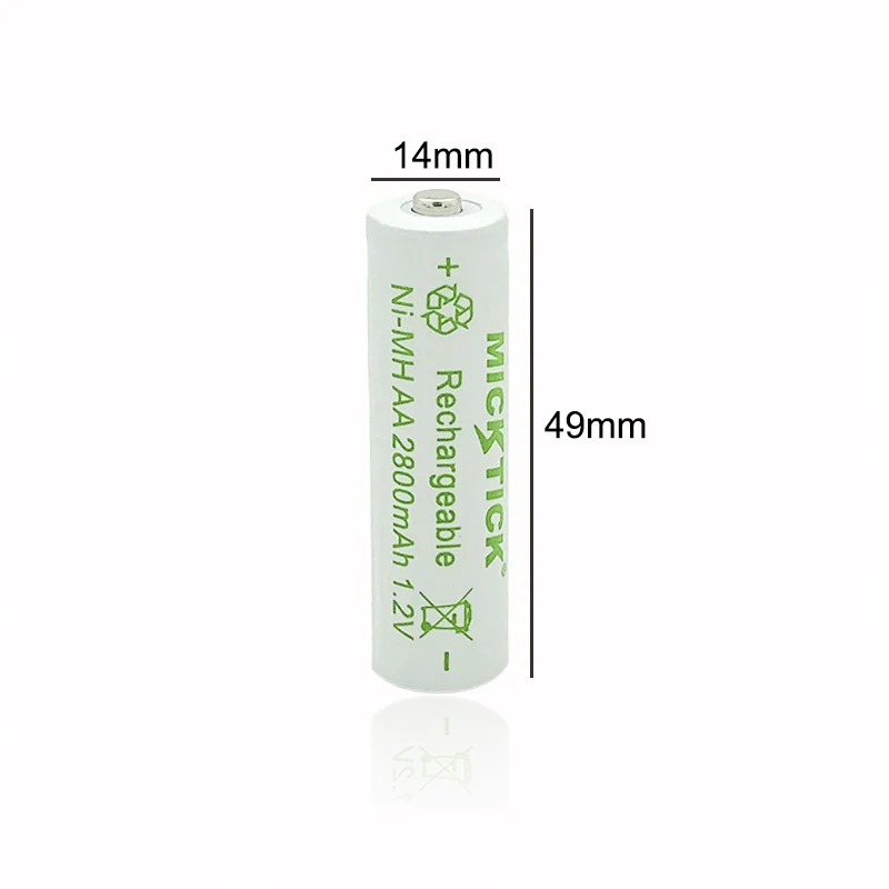 10 шт AA 2800mAh Ni-MH аккумуляторные батареи+ 10 шт AAA 1800mAh аккумуляторные батареи