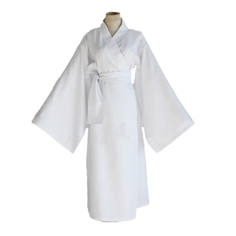 Аниме норагами, юкине косплей костюм белое кимоно юката(халат+ пояс