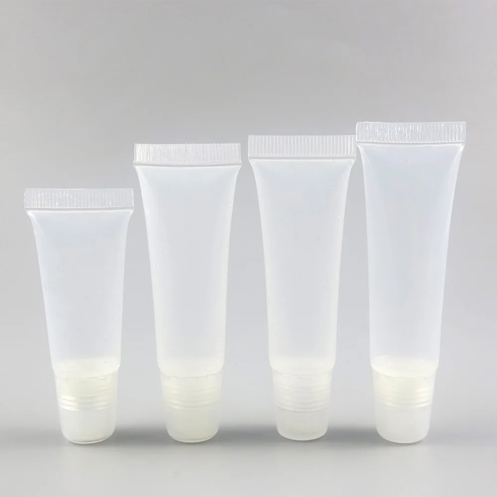 

50 x 5g 8g 10g 15g Plastic Soft Bottle Facial Cleanser Hand Cream Squeeze Tube Concealer Foundation Lotion Cosmetic Bottle