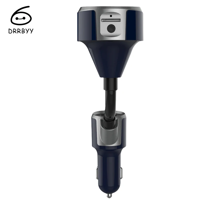 DRRBYY BC18 Bluetooth V4.2+EDR Handsfree Smart Car Audio MP3 Player Quick Charge USB Car Charger FM Transmitter Receiver audio-player : image DRRBYY BC18 Bluetooth V4.2+EDR Handsfree Smart Car Audio MP3 Player Quick Charge USB Car Charger FM Transmitter Receiver audio-player