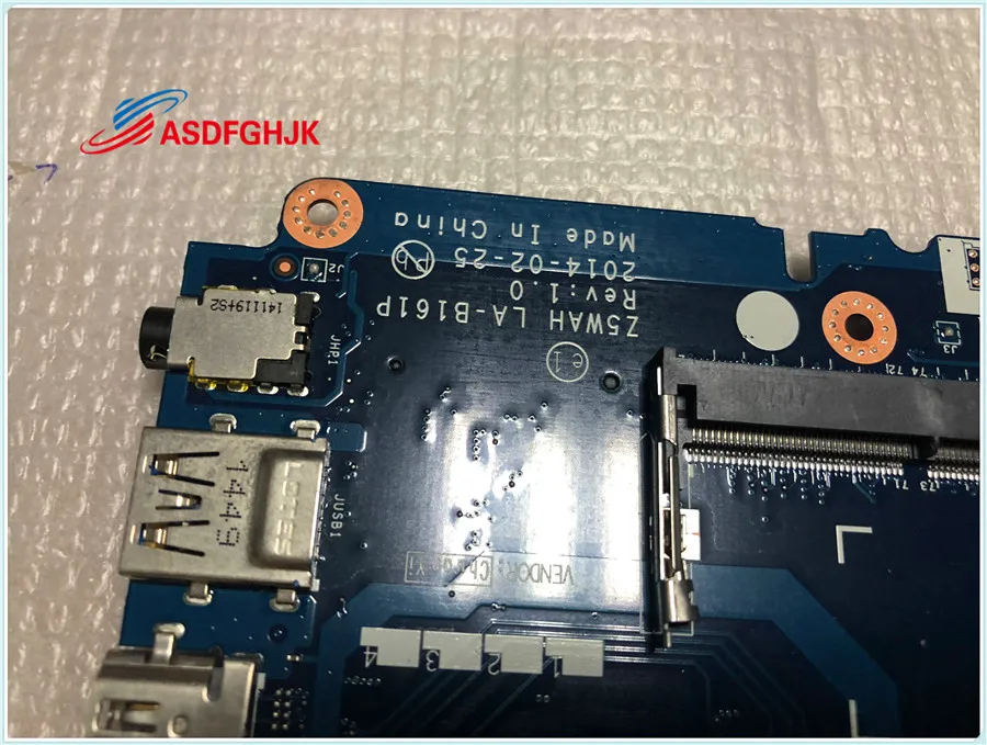 low cost  LA-B161P NBML911001 NB.ML911.001 For acer E5-571 E5-531 laptop motherboard I3 5005 CPU 100% TESED O
