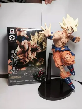 

Dragonball Z Sagas Dragon Ball Super Saiyan SonGoku Son Goku Kakarotto 22CM PVC Action Figure Model Kids Gift