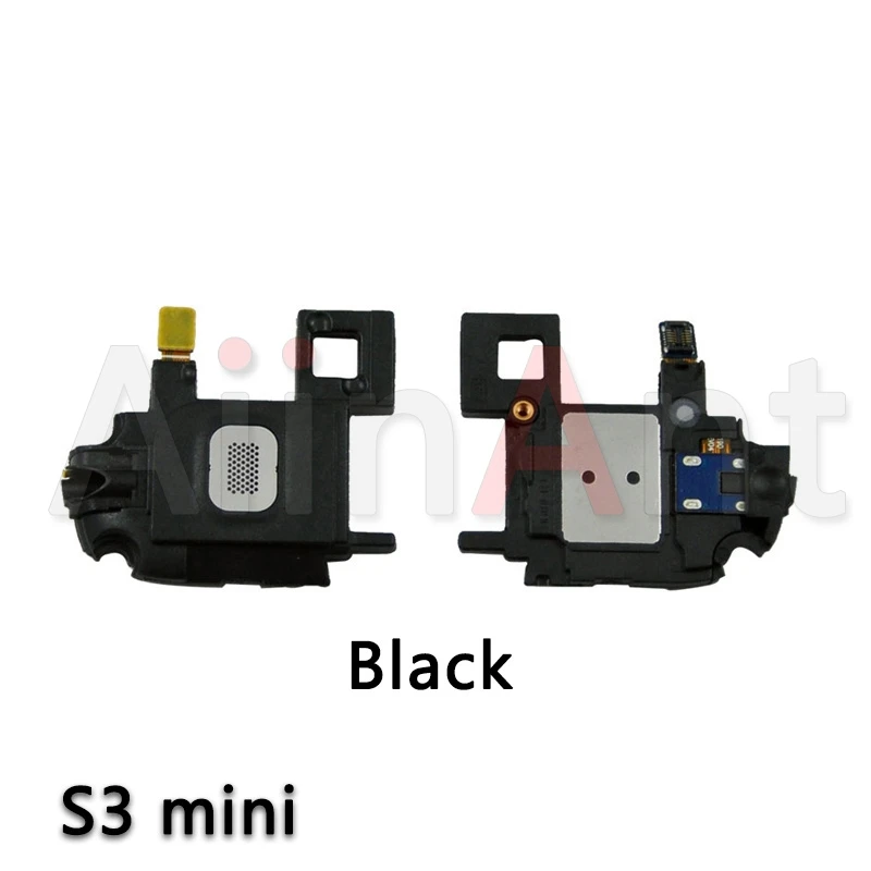 Для samsung Galaxy S3 i9300 S4 Mini i9500 S5 S6 S7 Edge S8 Plus громкий динамик громкий звук динамик гибкий кабель - Цвет: S3 mini Black