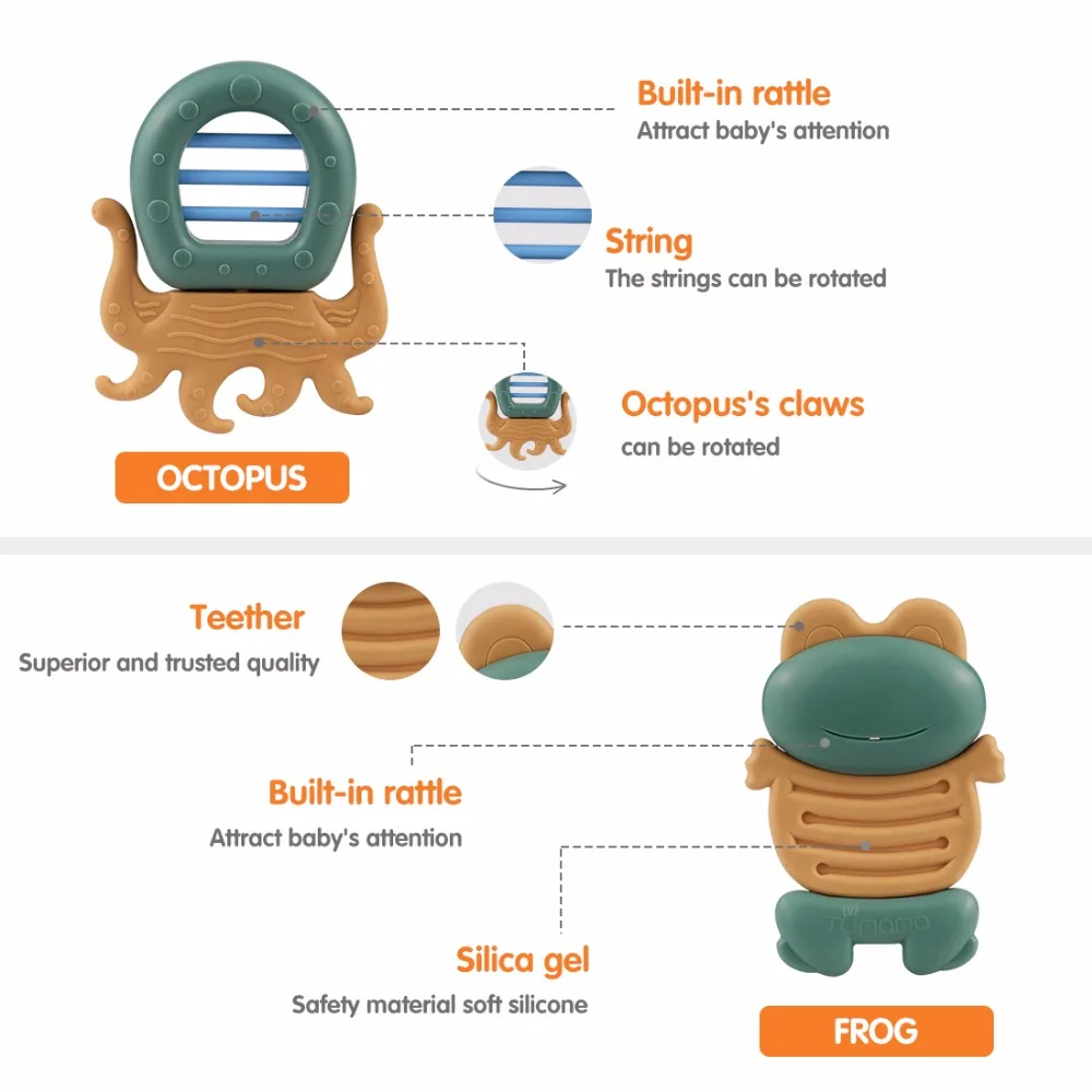 Tumama 4~11pcs Baby Rattles Toys Music Bed Bell Hand Hold Jingle Shaking Bell Plastic Animal Rattles Baby Toys 0-12 Months Bell Tumama 4~11pcs Baby Rattles Toys Music Bed Bell Hand Hold Jingle Shaking Bell Plastic Animal Rattles Baby Toys 0-12 Months Bell