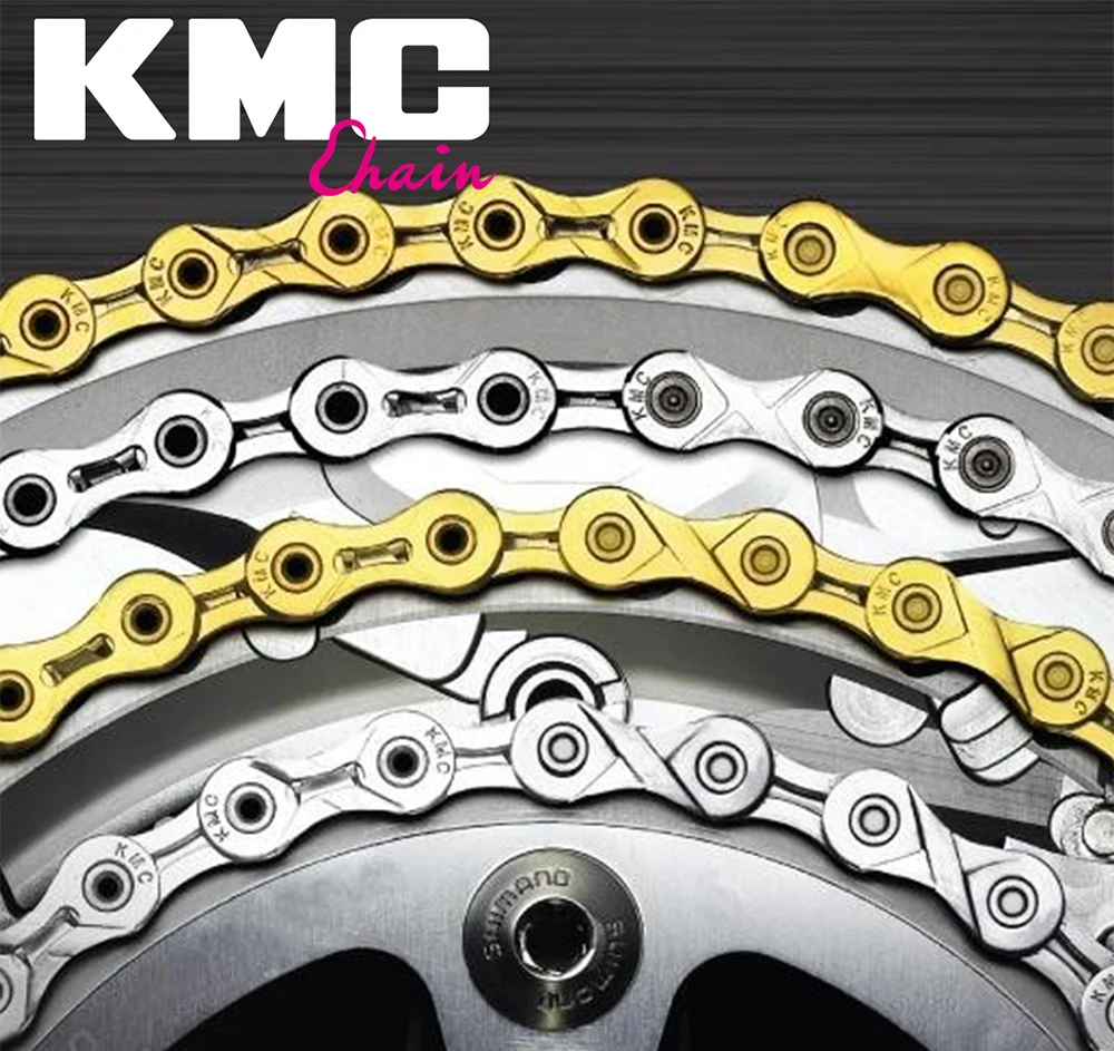 KMC chain x11 x11L x11sl X11ept x11el x11.93 gold silver for MTB ...