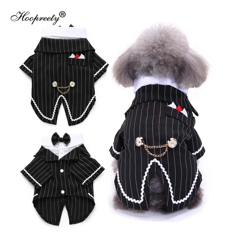

2019 Summer Beach Tshirt Festival Wedding Men Dog Suit Formal Dog Clothes S-XL Pet Apparel Puppy Outfit Pug Bulldog 20E