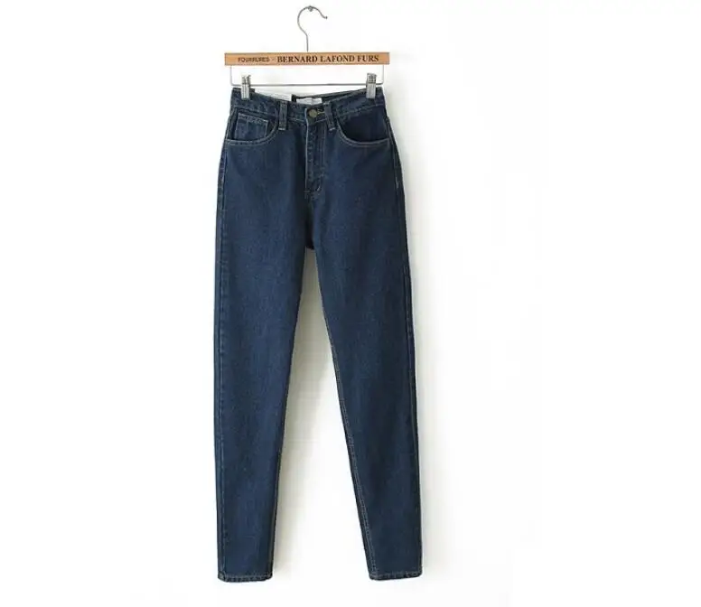 Vintage Slim High Waist Denim Jeans