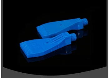 

F1/4'' Male BSPT wind jet nozzle,ABS plastic middle hole blowing flat spray nozzle