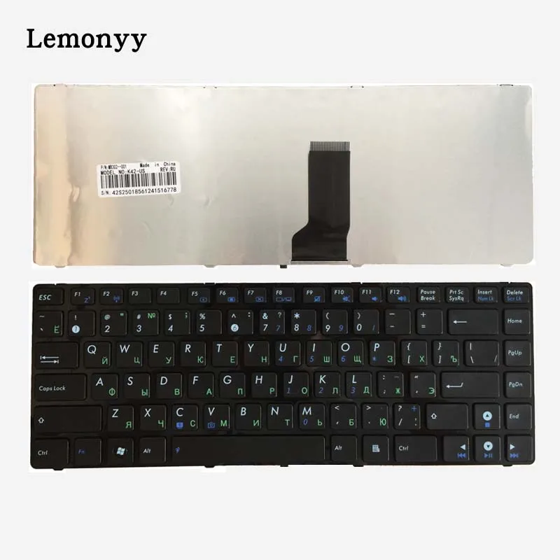 Russian Keyboard FOR ASUS K42J X43 X43B A43S A42 K42 A42J X42J K43S UL30 N42 N43 B43 U41 K43S U35J