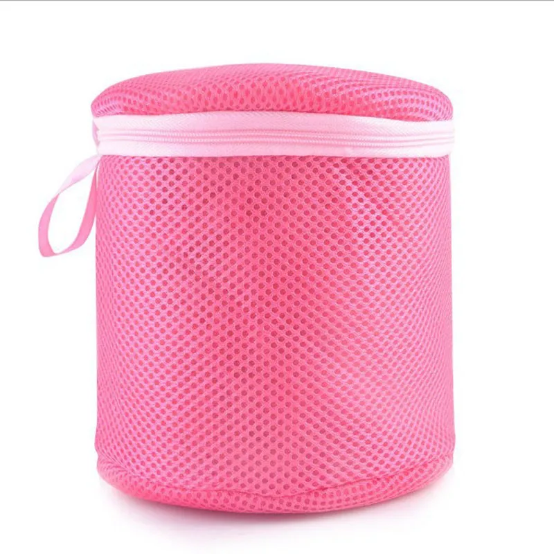 

Home Laundry Washing Bag Women Bra Laundry Lingerie Washing Hosiery Saver Protect Mesh Round Bag High Quality Net Bags
