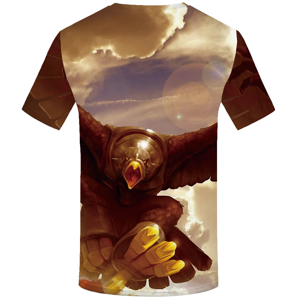 Футболка мужская с объемным принтом KYKU, летняя футболка с 3D-изображением участников группы Slipknot