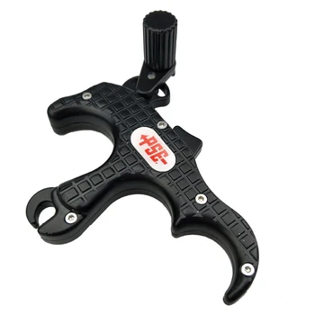 

Archery 3 Finger Release Automatic Right Hand Three Colors Compound Bow Grip Caliper Release Aid Compound Bow