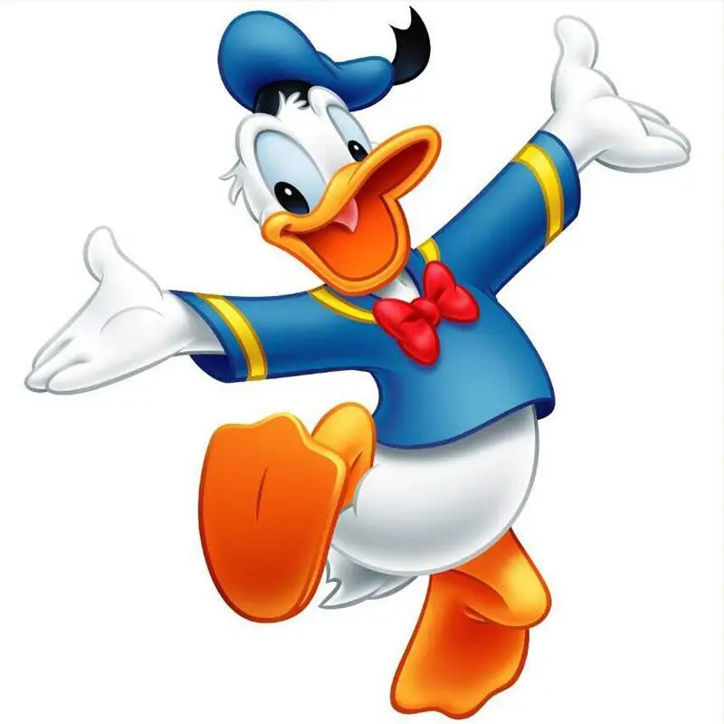 

New Donald Duck Painting Diy 5D Diamond Painting Donald Duck Full Embroidery Resin Square Diamond Painting Child's Handmade