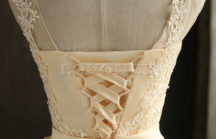 DEERVEADO CH604 Short Prom Dresses 2020 Sexy Backless Lace Up Prom Gown Formal Dress Women Occasion Party Dresses Robe De Soiree