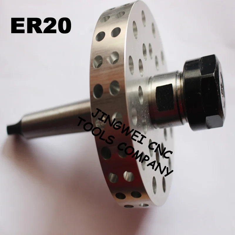 

Flow drill tool holder ER20 with cooling fan,form drill holder, flow drill holder with heat elimination disk